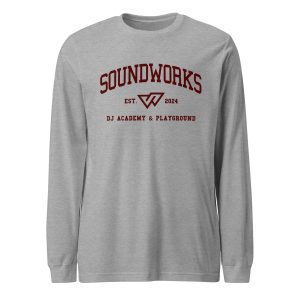 Long Sleeve Grey Collegiate Shirt